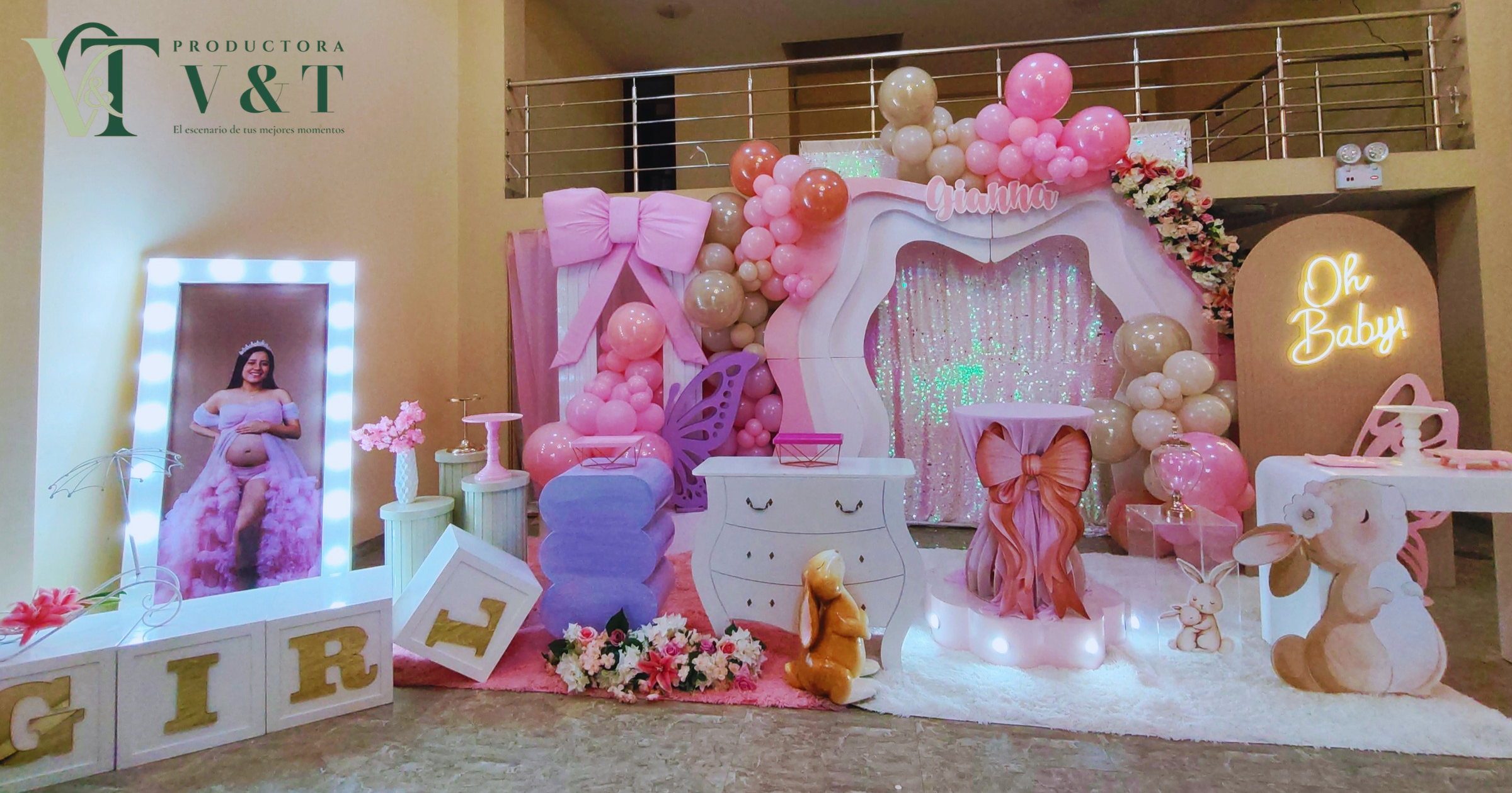 Baby Shower - Temática PINK