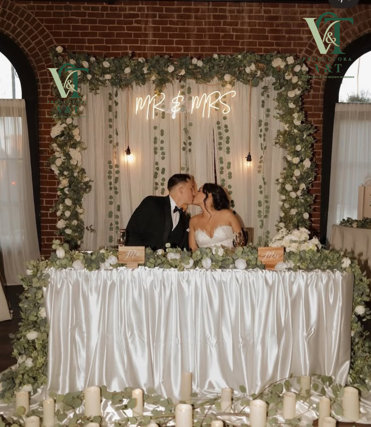 Mesa para novios