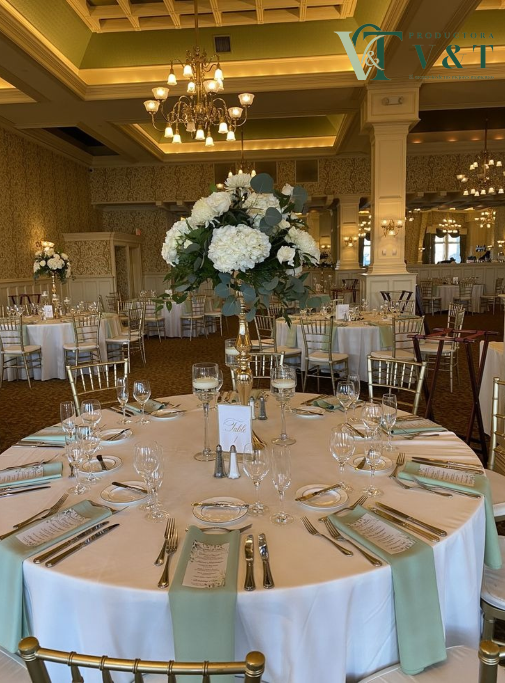 Mesas para invitados