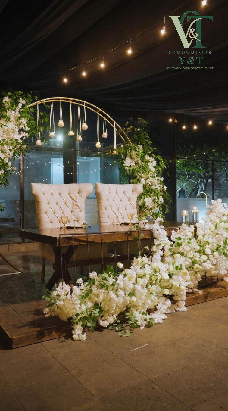 Mesa para novios